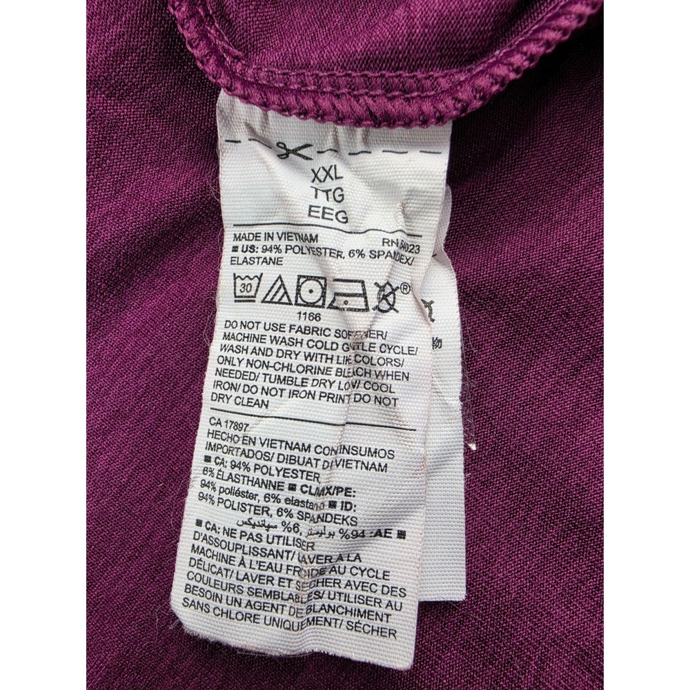 Old Navy Active Go Dry Hoodie Womens XXL Pullover Thumbhole - Picture 7 of 7